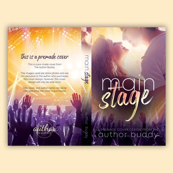 Main Stage - Premade Contemporary Romance Book Cover from The Author Buddy