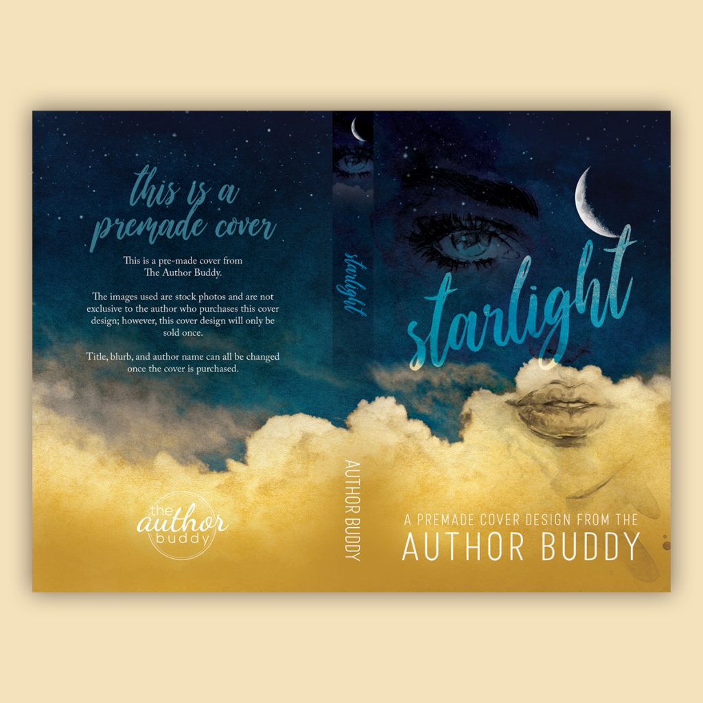 Starlight - Premade Contemporary Romance Book Cover from The Author Buddy