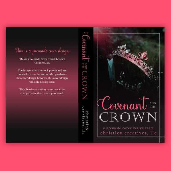 Covenant and the Crown - Premade Romance Book Cover from Christley Creatives
