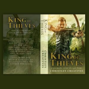 King of Thieves - Premade Contemporary Romance Book Cover from Christley Creatives