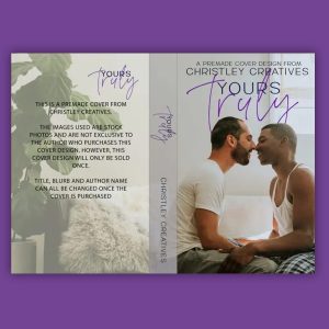 Yours Truly - Premade Contemporary Romance Book Cover from Christley Creatives