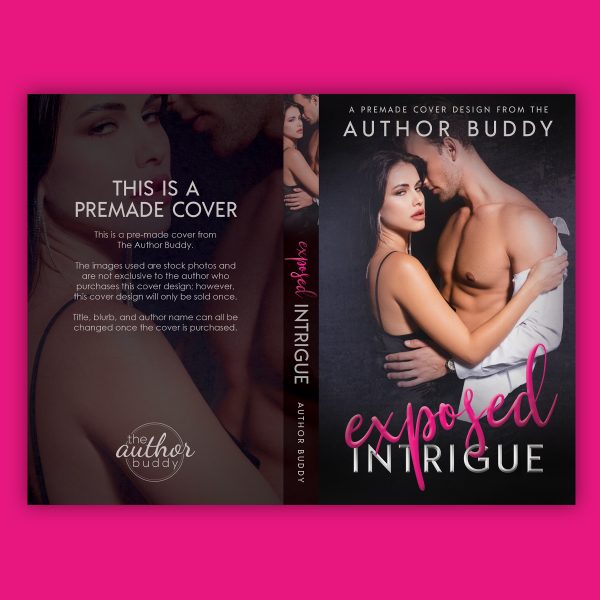 Exposed Intrigue - Premade Contemporary Romantic Suspense Book Cover from The Author Buddy