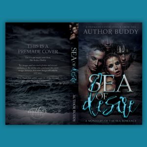 Sea of Desire - Premade Dark Paranormal Romance Book Cover from The Author Buddy