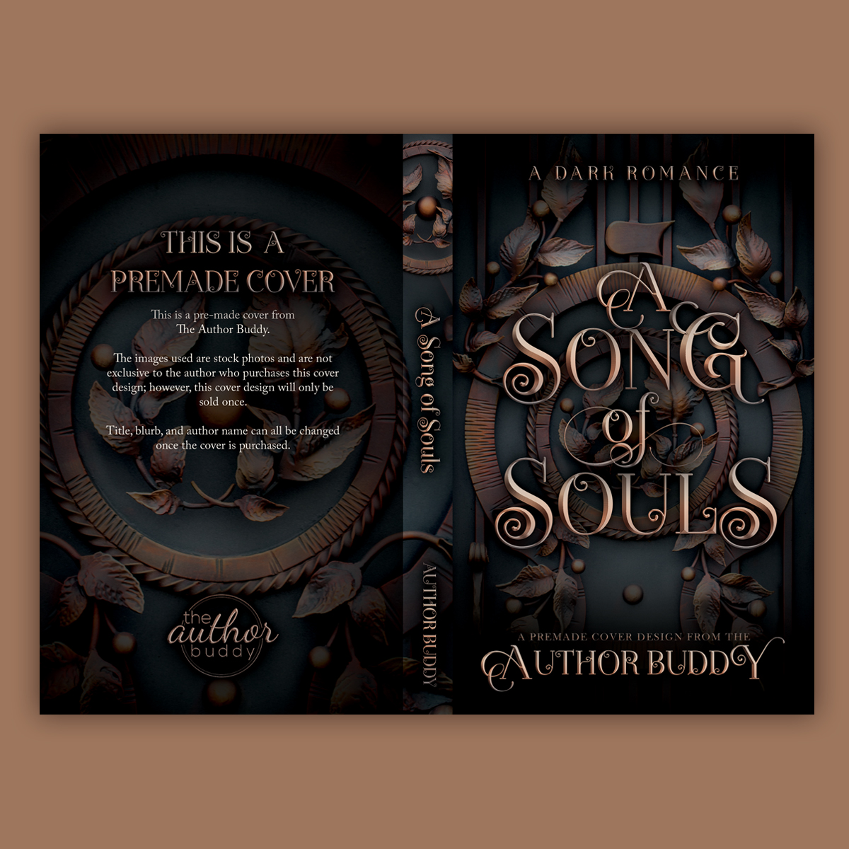 A Song of Souls - Premade Dark Romance Book Cover from The Author Buddy
