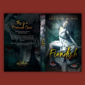 Fiendish - Premade Dark Paranormal Romance Book Cover from The Author Buddy
