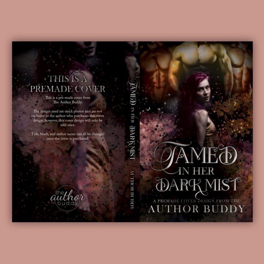Tamed In Her Dark Mist - Premade Dark Reverse Harem Paranormal Romance Book Cover from The Author Buddy