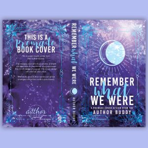 Remember What Were - Premade Discreet Book Cover from The Author Buddy