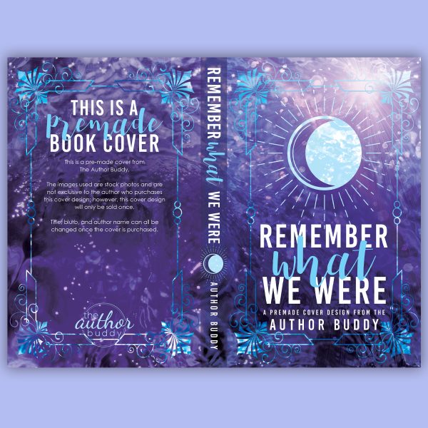 Remember What Were - Premade Discreet Book Cover from The Author Buddy