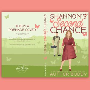 Shannon's Second Chance - Premade Illustrated Contemporary Small Town Second Chance Romance Romantic Comedy Book Cover from The Author Buddy