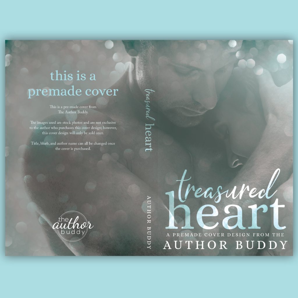 Treasured Heart - Premade Contemporary Romance Book Cover from The Author Buddy