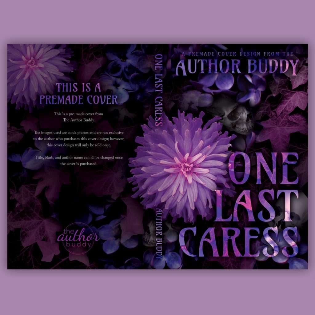 One Last Caress - Premade Discreet Dark Romance Book Cover from The Author Buddy