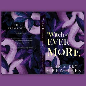 Witch of Ever More - Premade Paranormal PNR Romance Boxing Book Cover from Christley Creatives