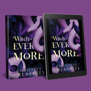 Witch of Ever More - Premade Paranormal PNR Romance Boxing Book Cover from Christley Creatives