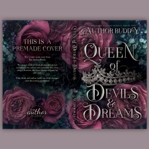 Queen of Devils and Dreams Trilogy - Premade Discreet Dark Romance Series Book Covers from The Author Buddy