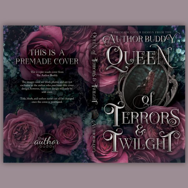 Queen of Devils and Dreams Trilogy - Premade Discreet Dark Romance Series Book Covers from The Author Buddy