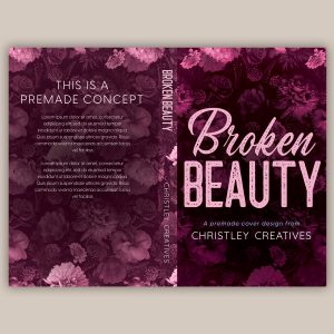 Beautifully Broken Trilogy - Premade Discreet Romance Book Cover Series from Christley Creatives