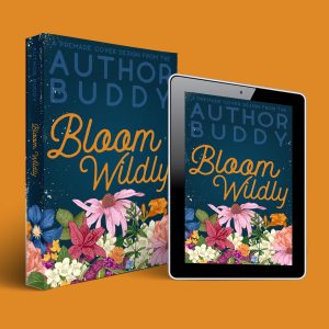 Bloom Wildly - Premade Discreet Contemporary Romance Book Cover from The Author Buddy