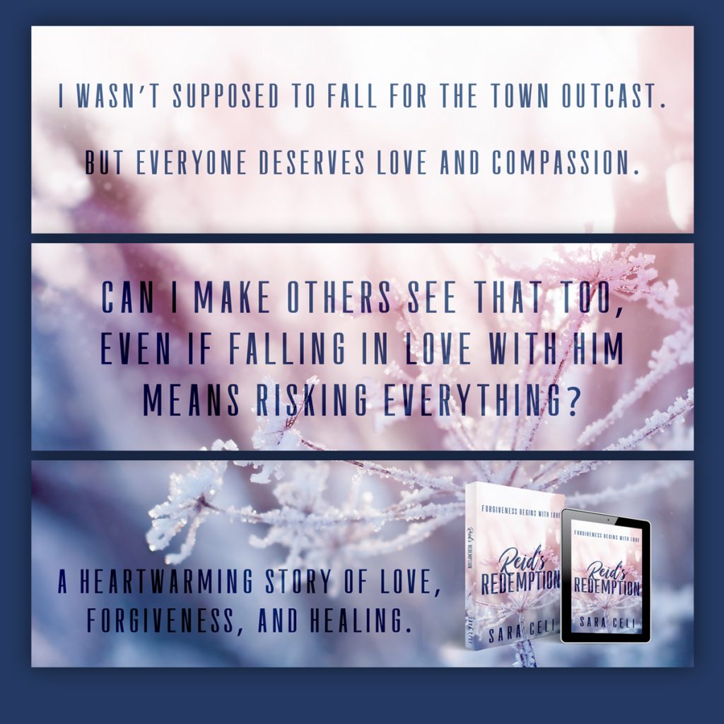The Author Buddy Portfolio - Reid's Redemption by Sara Celi - Custom Cover Design by The Author Buddy - A+ Content Graphics Design