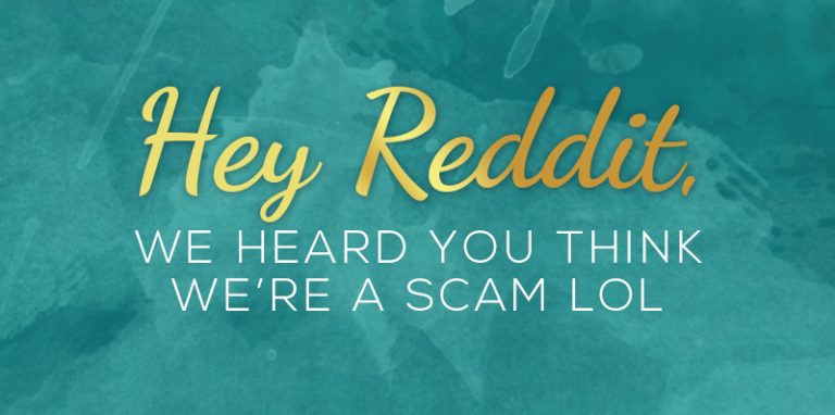 Hey Reddit, we heard you think The Author Buddy is a scam lol